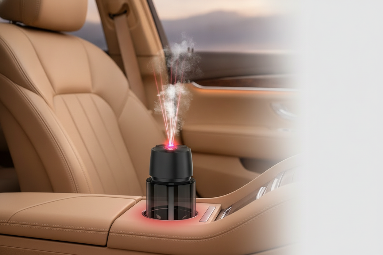 Автомобільний ароматизатор XT056 Зоряне небо з LED-підсвічуванням і USB, 5 ароматів
