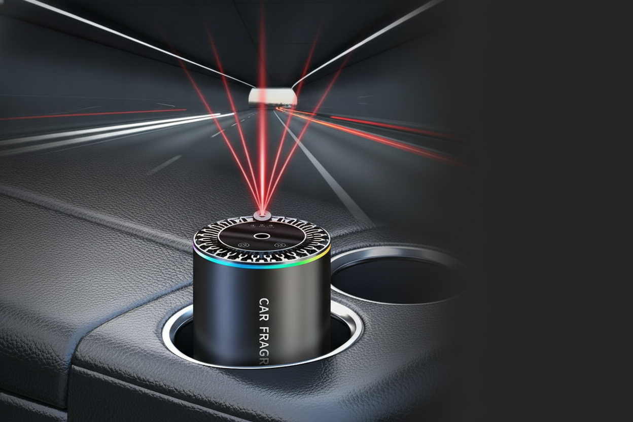Ароматизатор автомобільний XT015 з RGB підсвічуванням та ефектом зоряного неба