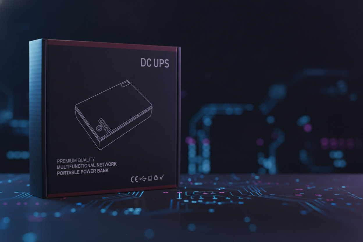 ДБЖ Power Bank DC1018P для роутера та відеокамери 5V/9V/12V USB 10400mAh