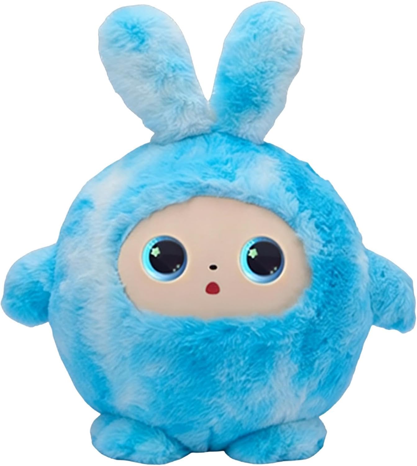 Інтерактивна м'яка іграшка AI Toys BB1882F-89 говоряча з LED очима блакитна від 3 років - Зображення 2