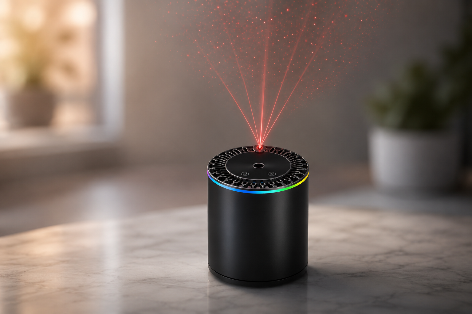 Ароматизатор автомобільний XT015 з RGB підсвічуванням та ефектом зоряного неба - Зображення 2
