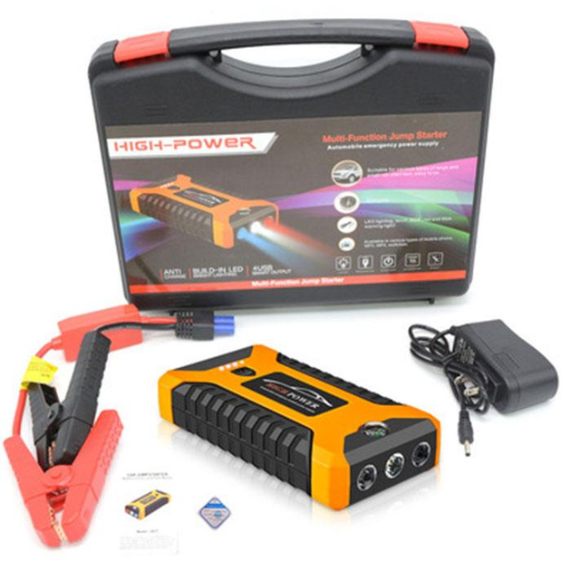 Пускозарядний пристрій High-Power JumpStarter JX27 99800 мАг 600А портативний бустер у кейсі - Зображення 8