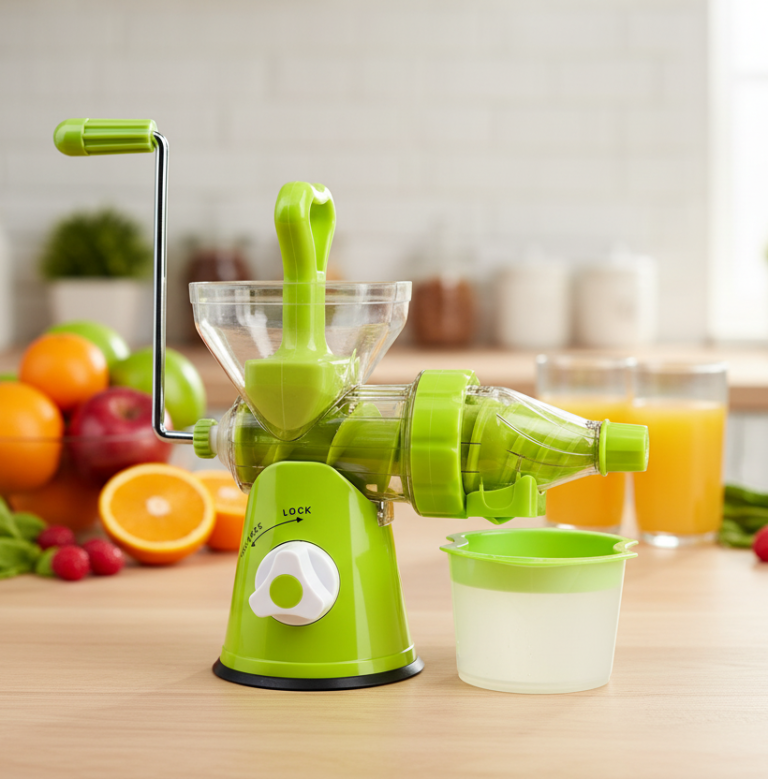 Соковижималка шнекова ручна Multi-Function Juicing Machine RF-707 з вакуумною присоскою