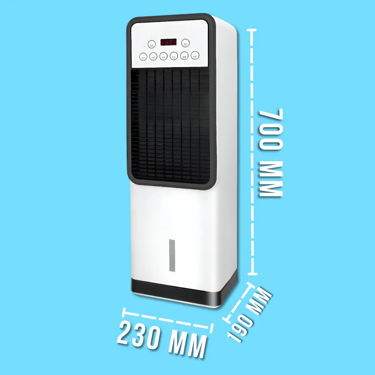 Підлоговий кулер-вентилятор Germatic Air Max Pro BFX-8D-1668 2в1 обігрів 3500Вт охолодження 1200Вт - Зображення 3